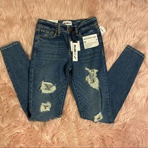 Mid rise perfect skinny jeans